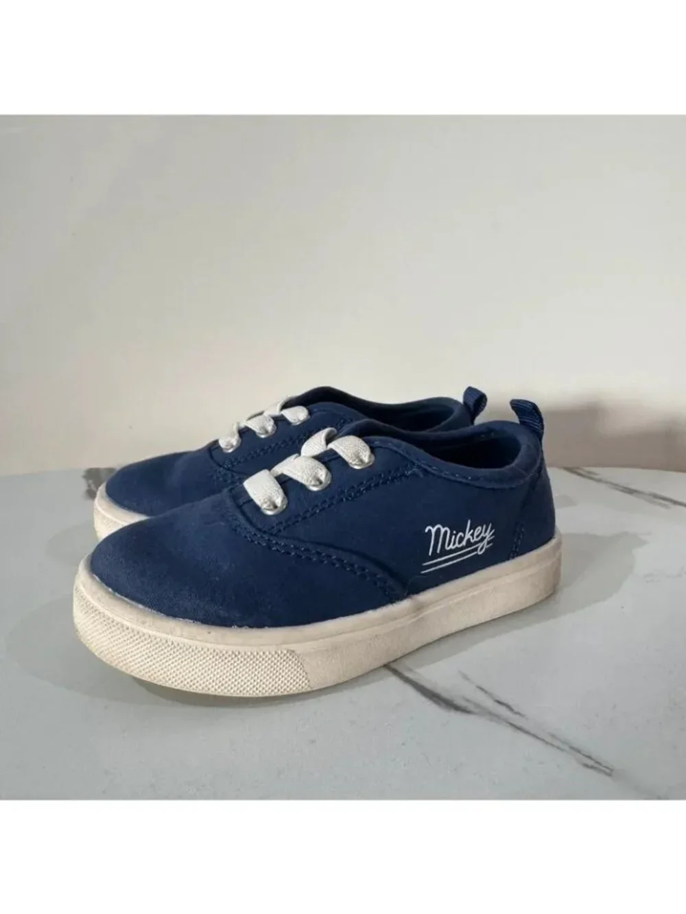 Old Navy Blue & White Disney Mickey Sneakers 6